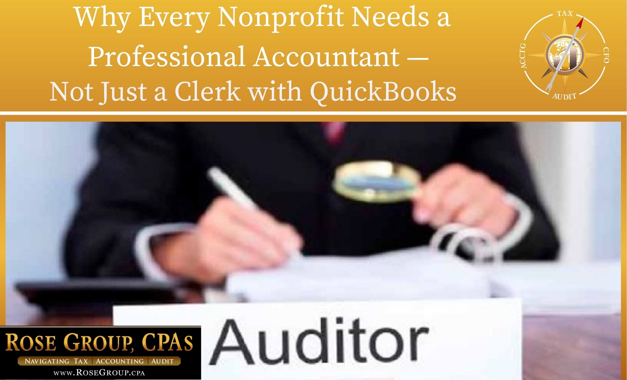 A strong accounting foundation helps nonprofits stay compliant, transparent, and audit-ready — far beyond what basic bookkeeping can offer.